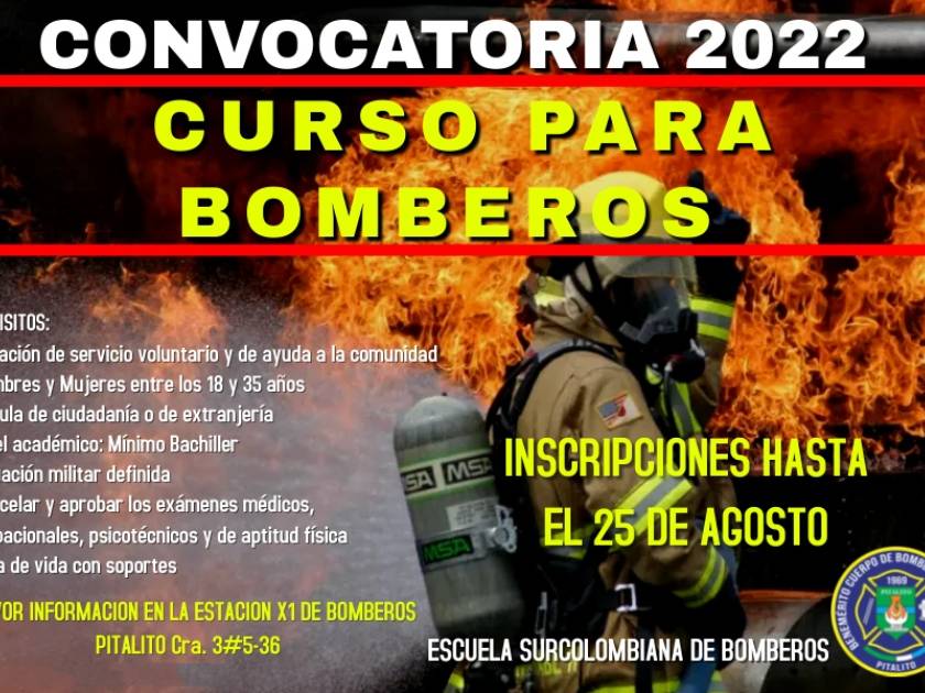 INSCRIPCIONES CURSO DE BOMBEROS